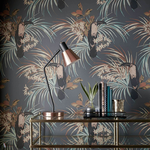 Le Toucan Tapete van 1838 wallcoverings