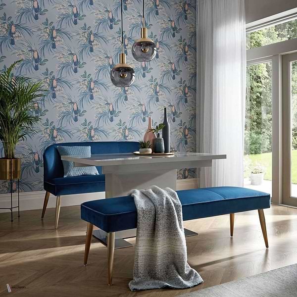 Le Toucan Tapete van 1838 wallcoverings