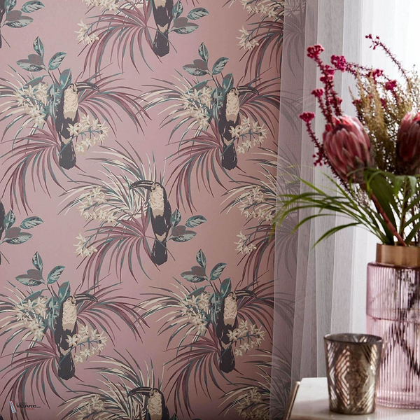 Le Toucan Tapete van 1838 wallcoverings