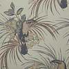 Le Toucan Tapete in Amber van 1838 wallcoverings