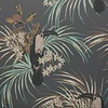 Le Toucan Tapete in Charcoal van 1838 wallcoverings