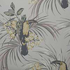 Le Toucan Tapete in Soft Grey van 1838 wallcoverings
