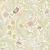 Leicester Tapete in Marble/Rose van Morris & Co