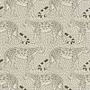 Leopard Walk wallpaper in Soot on Snow van Cole & Son