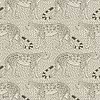 Leopard Walk wallpaper in Soot on Snow van Cole & Son