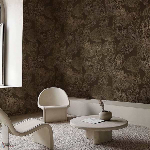 Lignite behang-Coordonne-Selected Wallpapers-Interiors