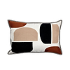 Housse de Coussin Jojoba-Kussen-Casamance-Nacre Noir-60 x 40 cm-Selected Wallpapers &amp; Interiors