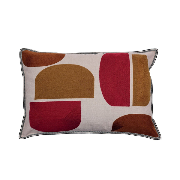 Housse de Coussin Jojoba-Kussen-Casamance-Naturel Grenet-60 x 40 cm-Selected Wallpapers &amp; Interiors