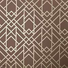 Metro wallpaper in Amber van 1838 wallcoverings