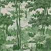 Toile Du Carpathians wallpaper in Evergreen by Mind the Gap