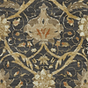 Montreal wallpaper-Morris & Co-Charcoal/Bronze-Roll-Selected Wallpapers-Interiors