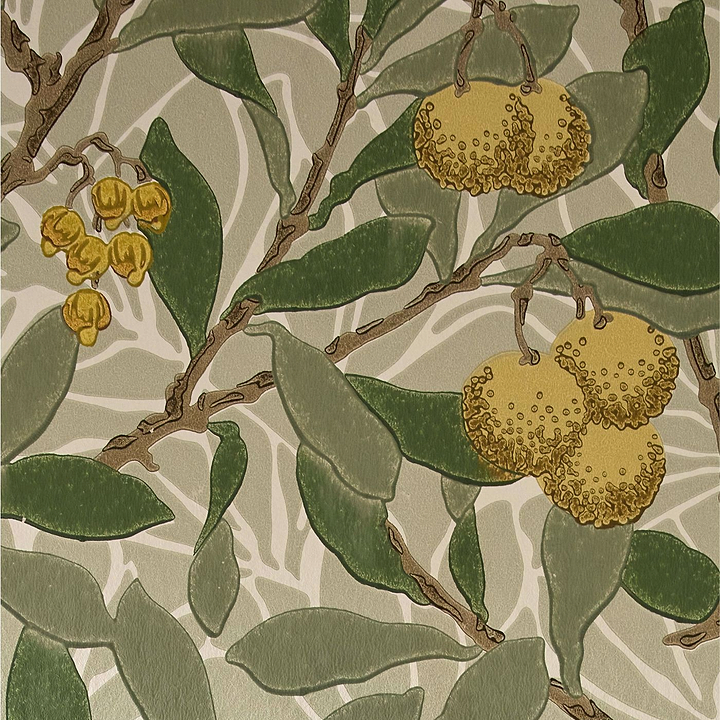 Arbutus behang-behang-Morris & Co-Selected Wallpapers &amp; Interiors