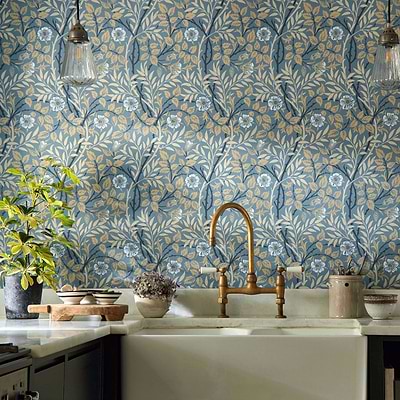 Sweet Briar behang-behang-Morris & Co-Selected Wallpapers &amp; Interiors