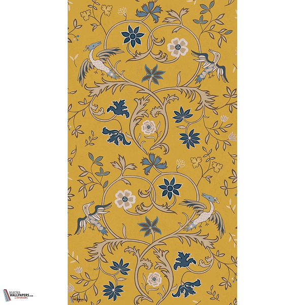 Antwerp Damask behang-Coordonné-Selected Wallpapers-Interiors