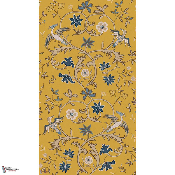 Antwerp Damask behang-Coordonné-Selected Wallpapers-Interiors