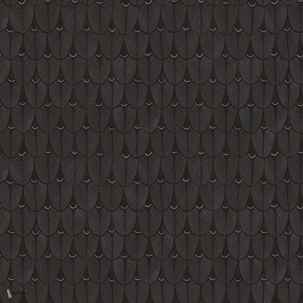 Narina behang in Charcoal van Cole & Son