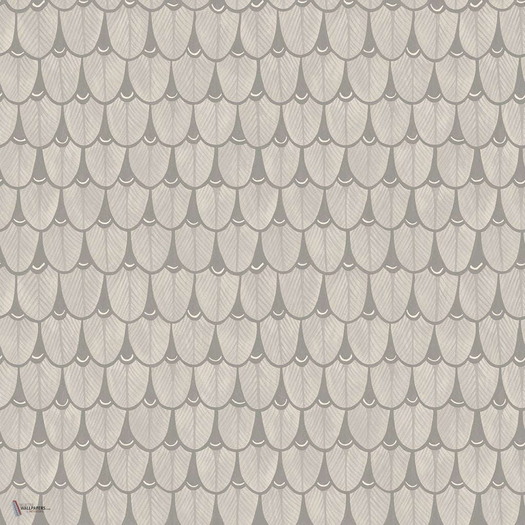 Narina behang in Grey van Cole & Son