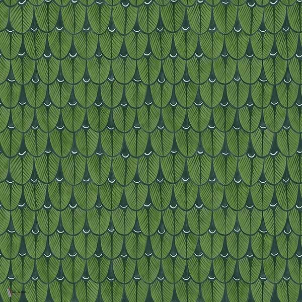 Narina behang in Leaf Green van Cole & Son