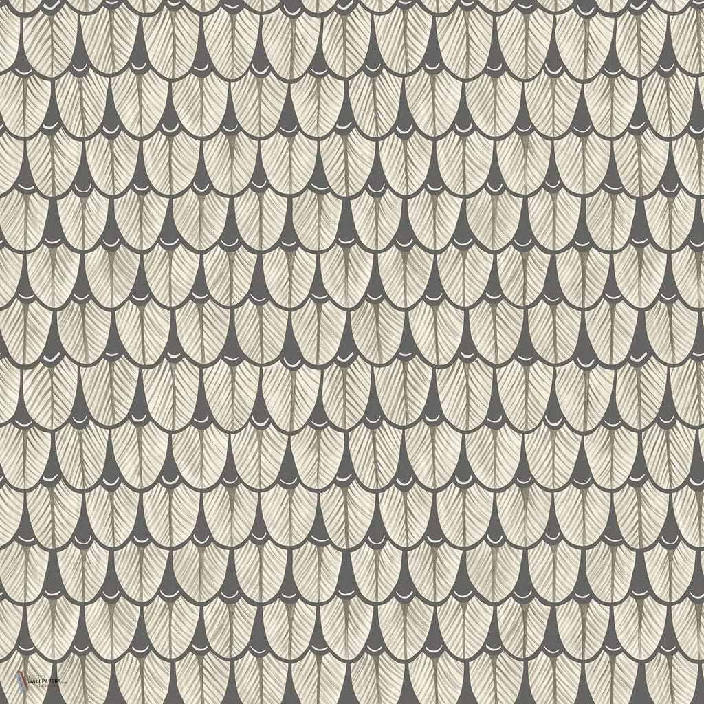 Narina behang in Soot & Snow van Cole & Son