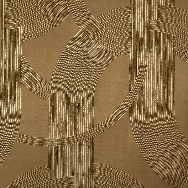 Odeon wallpaper in Ambre Dore by Casamance