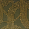Odeon wallpaper in Kaki Dore by Casamance