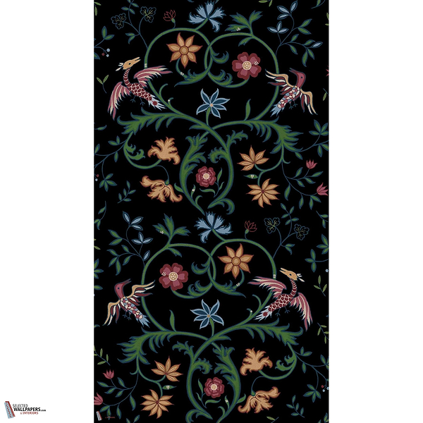 Antwerp Damask behang-Coordonné-Selected Wallpapers-Interiors