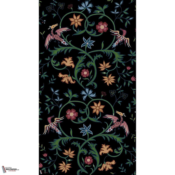 Antwerp Damask behang-Coordonné-Selected Wallpapers-Interiors