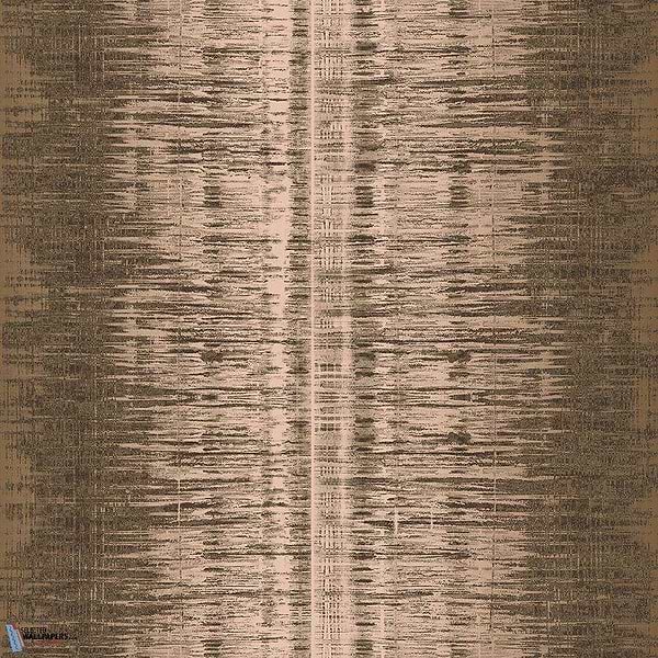 Particle behang in Champagne van Texam