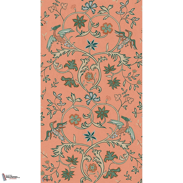 Antwerp Damask behang-Coordonné-Selected Wallpapers-Interiors