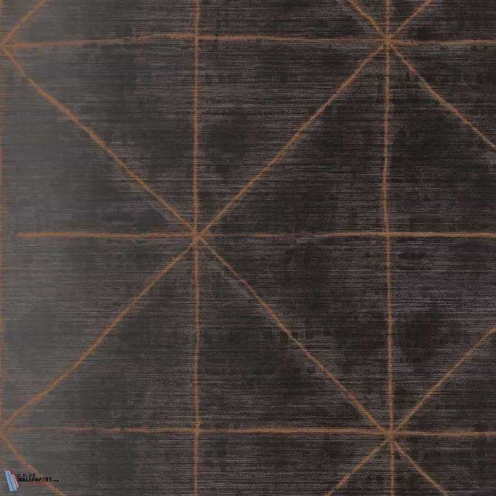Quantum behang in Anthracite van Texam