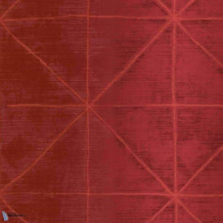 Quantum behang in Red van Texam