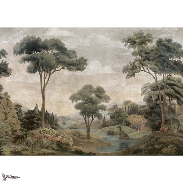 Silk Route wallpaper-Coordonne-Sage-Non Woven-M2-Selected Wallpapers-Interiors