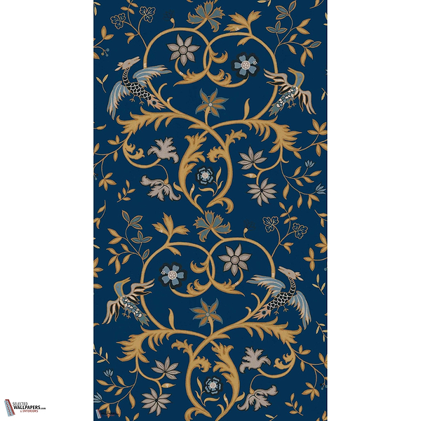 Antwerp Damask behang-Coordonné-Selected Wallpapers-Interiors