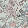 Savuti wallpaper in Blush & Sky Blue van Cole & Son