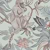 Savuti wallpaper in Blush & Sky Blue van Cole & Son