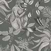 Savuti wallpaper in Soot on Charcoal van Cole & Son