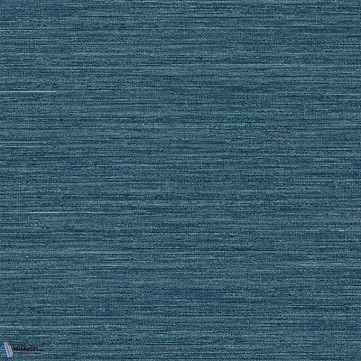 Sisal wallpaper in Blue van Texam