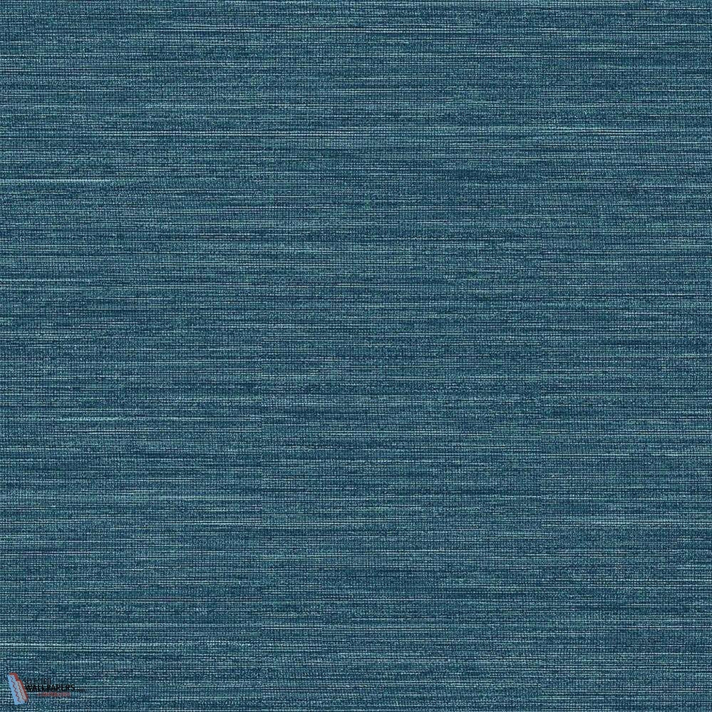 Sisal wallpaper in Blue van Texam