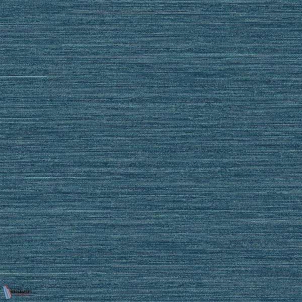 Sisal wallpaper in Blue van Texam