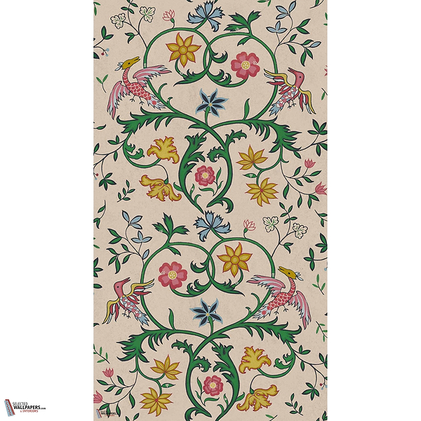 Antwerp Damask behang-Coordonné-Selected Wallpapers-Interiors