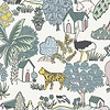Animal Kingdom behang-Little Greene-Florence-Rol-Selected Wallpapers-Interiors