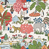 Animal Kingdom behang-Little Greene-Atomic-Rol-Selected Wallpapers-Interiors