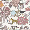 Animal Kingdom behang-Little Greene-Confetti-Rol-Selected Wallpapers-Interiors