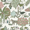 Animal Kingdom behang-Little Greene-Puck-Rol-Selected Wallpapers-Interiors