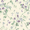 Sweet Pea behang in Mulberry & Sage van Cole & Son