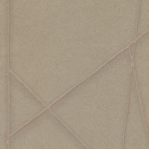 Entanglement behang-Behang-Texam-Taupe-Meter (M1)-Selected Wallpapers &amp; Interiors