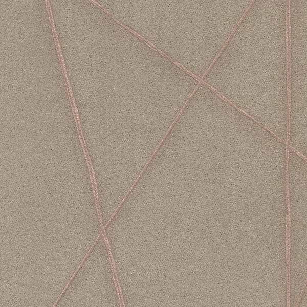 Entanglement behang-Behang-Texam-Brown-Meter (M1)-Selected Wallpapers & Interiors