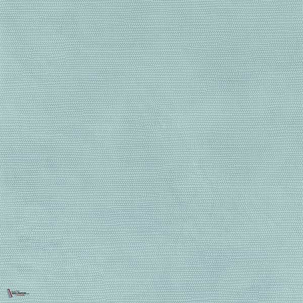 Lime wallpaper in Bleu 1 by Texdecor