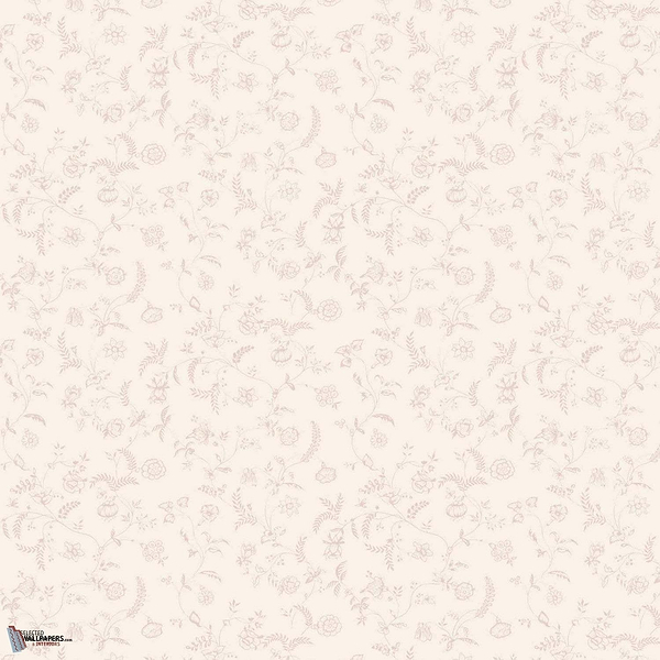 Uppark behang in Calamine van Farrow & Ball