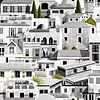 Valldemossa wallpaper in Night van Coordonne